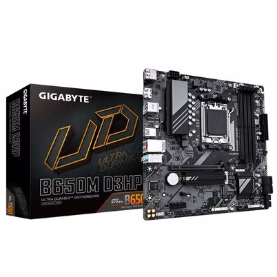 Tarjeta Madre Gigabyte B650M D3HP: Micro-ATX AM5 con DDR5 y PCIe 4.0